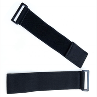 Sangle auto-agrippante double face en nylon 100% avec boucle pour chapeaux, réglable et très résistante