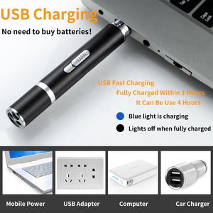 Pointeur laser 7-en-1 pour chat, jouet laser de projection, enclos de jeu pour chien et chaton, bâton de chasse et d'entraînement pour animaux de compagnie, recharge USB - Product Image 3