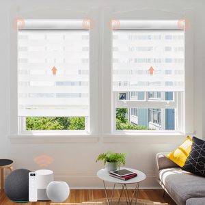 Bán mất điện Con lăn mù ngày và đêm ngựa vằn cơ giới cửa sổ mù thông minh ngựa vằn con lăn mù tự động lên xuống ngựa vằn bóng râm - Product Image 1