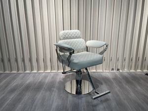 New 180 Degree <b>Reclining</b> Makeup <b>Chair</b> for Hair Stylists Height Adjustable Leather Beauty Salon <b>Chair</b> for Barber Shop <b>on</b> <b>Sale</b> - Product Image 6