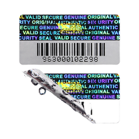Personnalisé de haute qualité Original authentique authentique hologramme garantie vide sceau cassé autocollant étiquettes d'emballage électronique