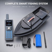 Powlang 24V Wave Breaker Motor Ganda Tanpa Sikat Berdaya Tinggi Kecepatan Tinggi Perahu Umpan GPS Penentuan Posisi Otomatis Satu Tombol