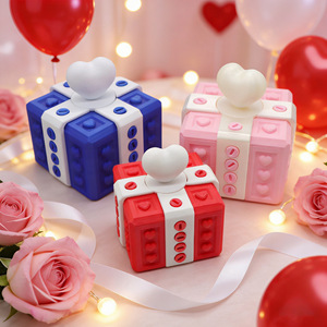 Annoying <b>Gift</b> Box 7Cm 9Cm Heart Shaped Valentine's Day Decorations Customized 3D Printed <b>Gift</b> Set - Product Image 1