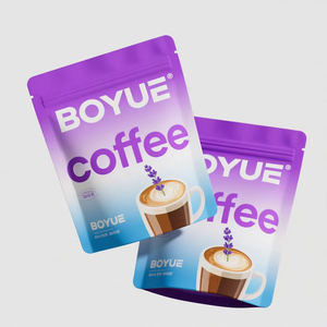 Bolsa Doypack Pequeña Personalizada con Cierre, Impresa, Resellable, con Válvula para Café - Product Image 3