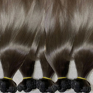 Venta al por mayor de extensiones de cabello humano liso de hueso virgen camboyano vietnamita Envío Directo onda natural suelta onda profunda disponible - Product Image 2