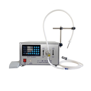 Máquina de llenado de detergente líquido semiautomático Tipo de mesa Máquina de llenado de suero de jarabe Desinfectante Agua Aceite Relleno de escritorio - Product Image 2