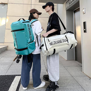 Sac à dos multifonction pour homme et femme, grande capacité, pour randonnée, ski, avec compartiment sec/humide, sac de voyage bandoulière - Product Image 4