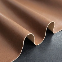 Cuir synthétique en microfibre PU imitation grain de porc résistant à l'usure de 0,7 mm pour chaussures, sacs, canapés