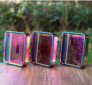 Nouvelle boîte à cigarettes de 70mm Boîte à cigares à affichage de couleurs mélangées de 12 pièces avec coins arrondis Couleurs éblouissantes - Product Image 2