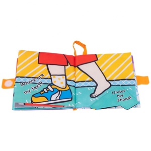 Jollybaby หนังสือผ้านุ่มสำหรับเด็กทารกสำหรับการศึกษาและเล่นในช่วงต้นของความรู้สึก - Product Image 4