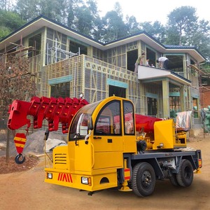 12-16 טון הידראולי גס-שטח מנופים זרוע ישרה בום נייד עצמי עשה מנוף - Product Image 1