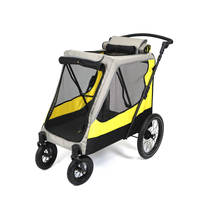 Rampe pour chien cachée 2-en-1 et planche de toilettage détachable Poussette pliable peu encombrante pour grand chien avec solution d'accès
