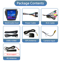 Autoradio Android avec écran tactile vertical de 9,7 pouces pour Hyundai IX45 Santafe Santa Fe 2013-2017, lecteur multimédia vidéo DVD, Car Play