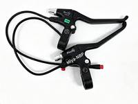 Kit de conversion de moto électrique MTX QS205 72V 5000W avec écran LCD étanche Sabvoton 100A UKC1+ et moyeu de roue de 150 mm