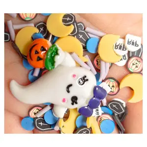 1bag ghost cute charms halloween theme pumpkin moon shape gift items for business