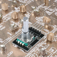 Module d'encodeur rotatif à 360 degrés KY-040, produit authentique d'origine - Carte entièrement équipée pour montage sur PCB - Tension de fonctionnement 5V