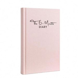Offre Spéciale – Carnet A5 Personnalisé en Lin, Couverture Rigide, Agenda Quotidien pour Filles et Garçons, Cadeau avec Journal de Succès à Couverture Dorée - Product Image 1