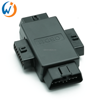 Adaptador OBD2 OBD II de 16 pines Macho a 3 Hembra, Divisor de Cable OBD 1 a 3