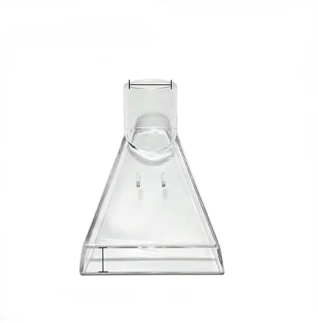 Carpet Cleaner Transparent Nozzles, Swivel Head Vacuum Cleaner Brush, Nozzle Brush Head for Vacuum Cleaners