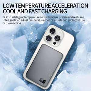 JEDI 3 en 1 F20S 5000 mAh Mini Cargador Inalámbrico Delgado para Reloj, Auriculares y Teléfono, Banco de Energía Magnético Portátil de Carga Rápida - Product Image 4