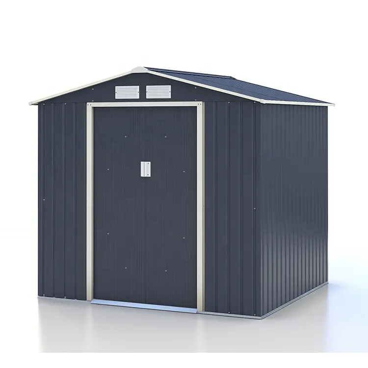 郵便梱包付きの5.3m2の費用対効果の高い金属製小屋の保管