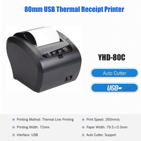 260mm/s Yüksek Hızlı POS Termal Bilet Yazıcısı USB LAN RS232 BT WIFI Opsiyonel 80mm Termal Fiş Yazıcısı Otomatik Kesici ile