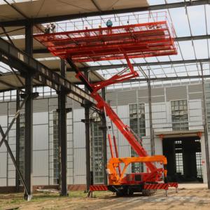 Plateforme de travail suspendue avec élévateur de plafond inversé – Solution de travail sécurisée télécommandée pour la construction industrielle de toitures en acier en grande hauteur - Product Image 2