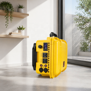 Station d'alimentation solaire au lithium sur mesure pour vente en gros, hors réseau, 220 V, 1000 W, 5180 Wh, 5 kWh, avec prise CA - Product Image 3
