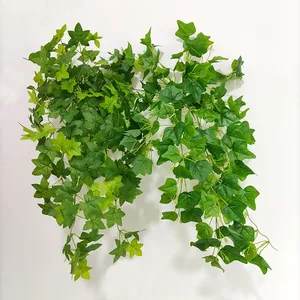 Vignes décoratives artificielles en fausse verdure, feuillage artificiel suspendu pour la décoration de scène de mariage, de fête ou de mur. - Product Image 4