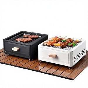 편리한 바베큐 그릴 야외 캠핑용 데스크탑 바베큐 그릴 파티 캠핑 바베큐 스토브 - Product Image 4