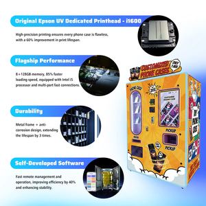 PodNEX Smart <span class=keywords><strong>Phone</strong></span> Case Automaat, Telefoonhoesjesprinter en Automaat voor het bedrukken van op maat gemaakte telefoonhoesjes voor merkwinkels - Product Image 2