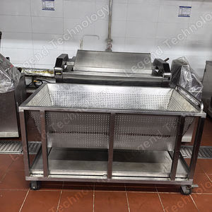 Bouilloire revêtue électrique industrielle avec l'inclinaison automatique/panier de dumping - Product Image 4