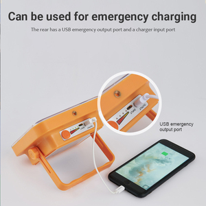 Projecteur LED portable solaire rechargeable haute puissance 3000W, projecteur extérieur, projecteur de chantier - Product Image 3