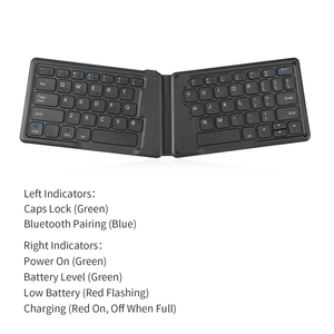 <span class=keywords><strong>Clavier</strong></span> <span class=keywords><strong>ergonomique</strong></span> pliable universel mini portable ultra-fin sans fil pour iPhone, <span class=keywords><strong>Microsoft</strong></span> <span class=keywords><strong>Surface</strong></span> Laptop - Product Image 6