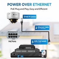 Système de caméra NVR 4COVR 32 canaux, 32 caméras IP PoE 5MP, détection faciale IA, couleur intégrale, audio bidirectionnel, surveillance professionnelle