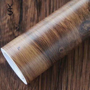 Couleur personnalisée odeur moins de grain de bois de pvc de meubles <span class=keywords><strong>film</strong></span> <span class=keywords><strong>film</strong></span> décoratif de pvc pour sols - Product Image 4