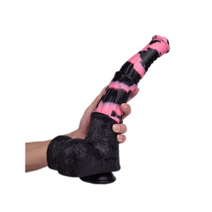 Dildo anal largo, enorme y grueso con nudo de caballo, base de succión, juguetes sexuales para adultos para mujeres y hombres - Product Image 6