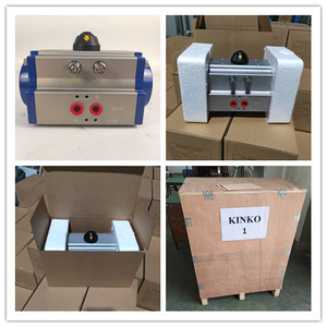 Actuador Neumático <span class=keywords><strong>Kinko</strong></span> Gold de Aleación de Aluminio para la Industria del Petróleo y Gas, Estándar ISO 5211 - Product Image 4