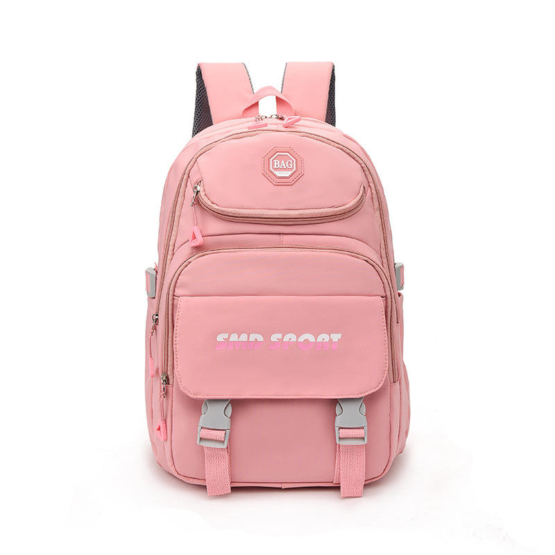 Large-capacity Cute Women Multi-Pocket Nylon Backpack Ins Junior
