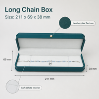 Boîte à bijoux en cuir PU artisanal de luxe avec logo personnalisé, boîte à bijoux pour ranger les bagues, les boucles d'oreilles, les colliers et les bracelets