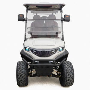 Carrito de Golf de Aluminio de Lujo para 4 Personas con Motor de CA de 5KW, Batería de Litio Recargable, Capacidad de Carga de 300 kg para Clubes de Golf y Resorts - Product Image 2