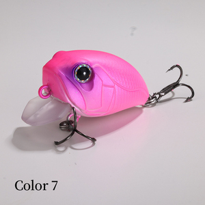 <span class=keywords><strong>Leurre</strong></span> de pêche artificiel dur peint en ABS de 40 mm 8 g pour la pêche en rivière d'eau douce, action flottante, crankbaits pour la basse - Product Image 4