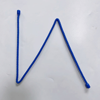 LMG 24in (610mm) Attaches torsadées en caoutchouc de silicone réutilisables Attache de câble pliable tout usage pour câbles électriques industriels