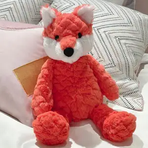 Factory Wholesale Custom High Quality Lifelike Zoo Animal Soft Toys Plush Fox Stuffed Animals