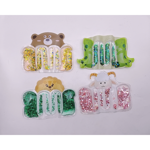 2024 New Hand Pinch Vent Water Pipe Strip Fidget Stress Relief Toy Glitter <b>Squishy</b> Tubes Autism Sensory Toys - Product Image 3