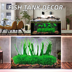 Hot Selling Groothandel Plastic <span class=keywords><strong>Live</strong></span> <span class=keywords><strong>Aquarium</strong></span> Planten <span class=keywords><strong>Aquarium</strong></span> <span class=keywords><strong>Aquarium</strong></span> Ornamenten Voor Woonkamer En Desktop 5W Power Verpakt <span class=keywords><strong>In</strong></span> Zakken - Product Image 2