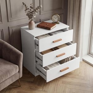 Ensemble de meubles de <span class=keywords><strong>chambre</strong></span> <span class=keywords><strong>à</strong></span> <span class=keywords><strong>coucher</strong></span>, armoire <span class=keywords><strong>à</strong></span> 2 portes <span class=keywords><strong>pour</strong></span> <span class=keywords><strong>chambre</strong></span> <span class=keywords><strong>à</strong></span> <span class=keywords><strong>coucher</strong></span> avec commode <span class=keywords><strong>à</strong></span> 3 tiroirs, table de chevet, ensemble de 3 pièces <span class=keywords><strong>pour</strong></span> <span class=keywords><strong>chambre</strong></span> <span class=keywords><strong>à</strong></span> <span class=keywords><strong>coucher</strong></span>, blanc - Product Image 2