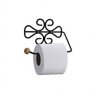 New Elegant Nickel Plated Wall Mounted Metal Napkin Holder Eco-Friendly Handmade Waterproof American Style Multi-Purpose - Product Image 5
