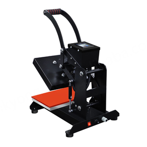 Presse à chaud électrique semi-automatique manuelle de petite taille 10x10cm pour transfert thermique sur t-shirt et sublimation, impression multifonction - Product Image 5