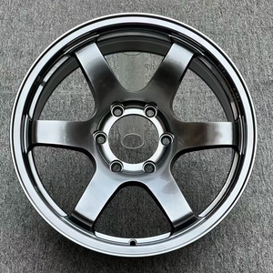 Nuevas llantas de aleación de aluminio de 15-18*139.7 pulgadas, 100 mm PCD 5x112, 15/25/30/40 mm CB 106 mm, de repuesto para automóviles de pasajeros, diseño cóncavo - Product Image 5